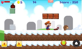 Super Dario Running Free Game اسکرین شاٹ 3