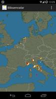 Lightning radar الملصق
