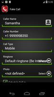 Fake Call & SMS syot layar 1