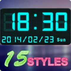 Digital Clock Widget アプリダウンロード