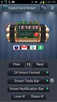 Digital Clock Widget imagem de tela 2