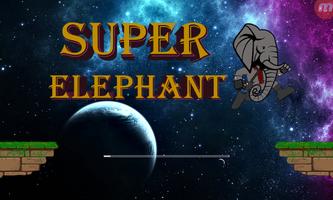 African  Elephant : Escape to Space Affiche