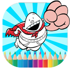 Kids Paint Captainn Underpants 아이콘