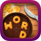 Word Pirate: word cookies search game-icoon