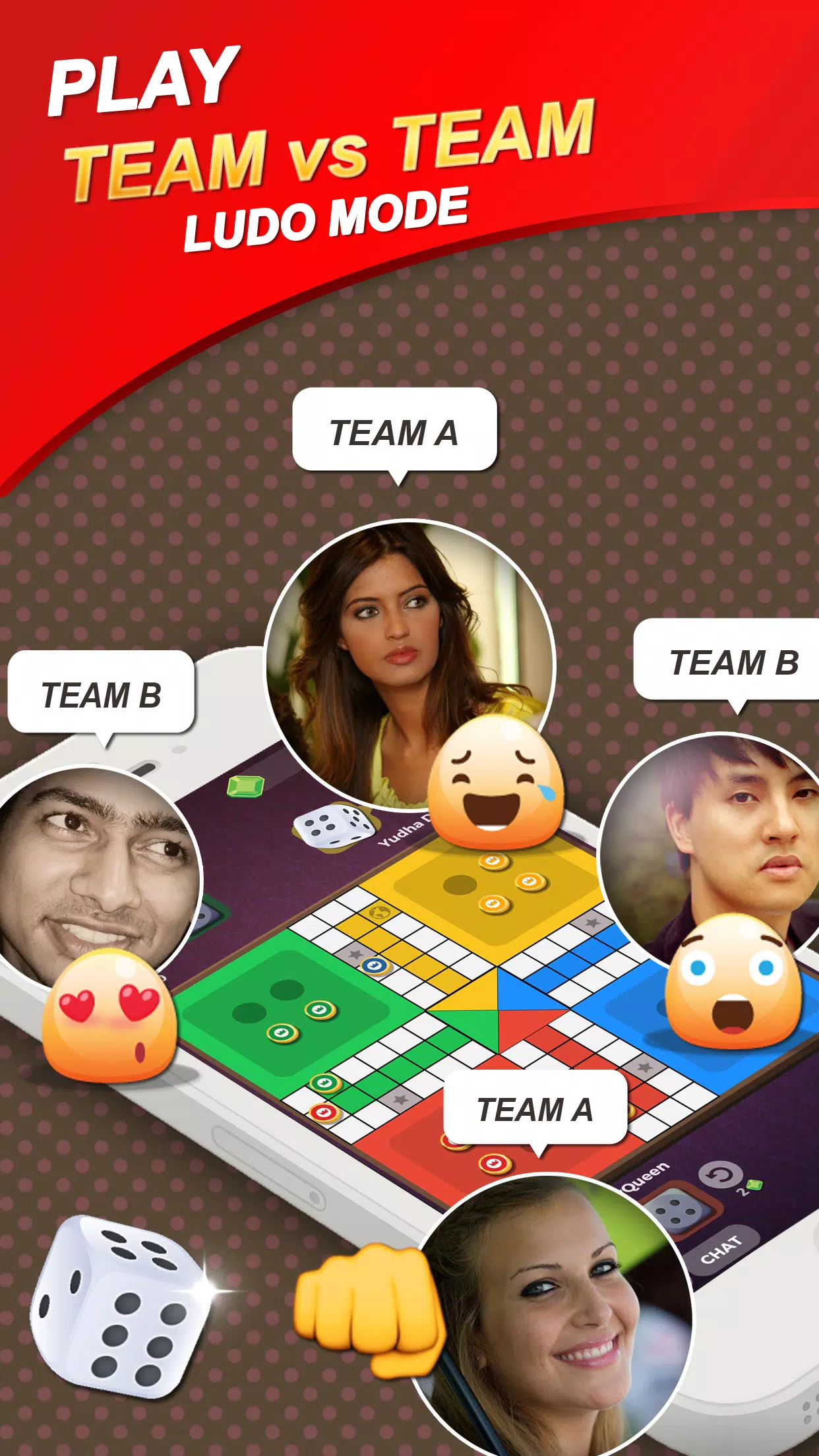 Ludo With Friends - Free Play & No Download