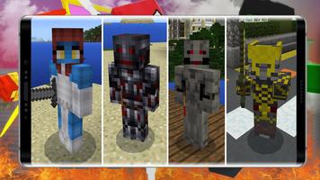 Superhero Armors for  Minecraft : PE capture d'écran 3