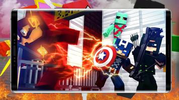 Superhero Armors for  Minecraft : PE capture d'écran 2