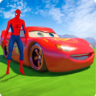 Super heroes Car Driving Simulator 2018 (Kids Fun) ikon