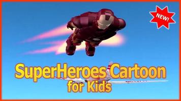 SuperHeroes Cartoon for Kids captura de pantalla 2