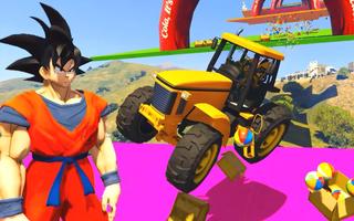 Super heroes Tractor Simulator Stunts capture d'écran 1