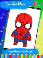 SuperHeroes Coloring Book 截图 3