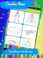 SuperHeroes Coloring Book 海报