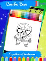 SuperHeroes Coloring Book capture d'écran 2