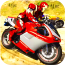Superheroes Impossible Bike Stunt Racing Games APK