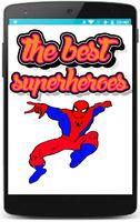 Superheroes coloring pages for kids تصوير الشاشة 2
