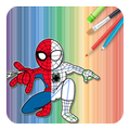 How to Draw Spider Hero STEP BY STEP