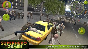 Superhero vs Zombie capture d'écran 1
