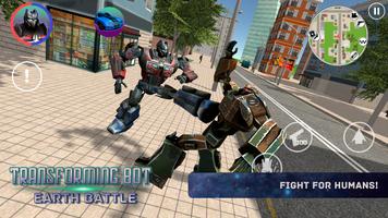 Transforming Bot: Earth Battle capture d'écran 1