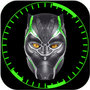 Black Iron Superhero Panther Robot Machine Rescue APK