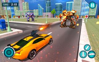Flying Superhero Car Robot Transform Games تصوير الشاشة 3