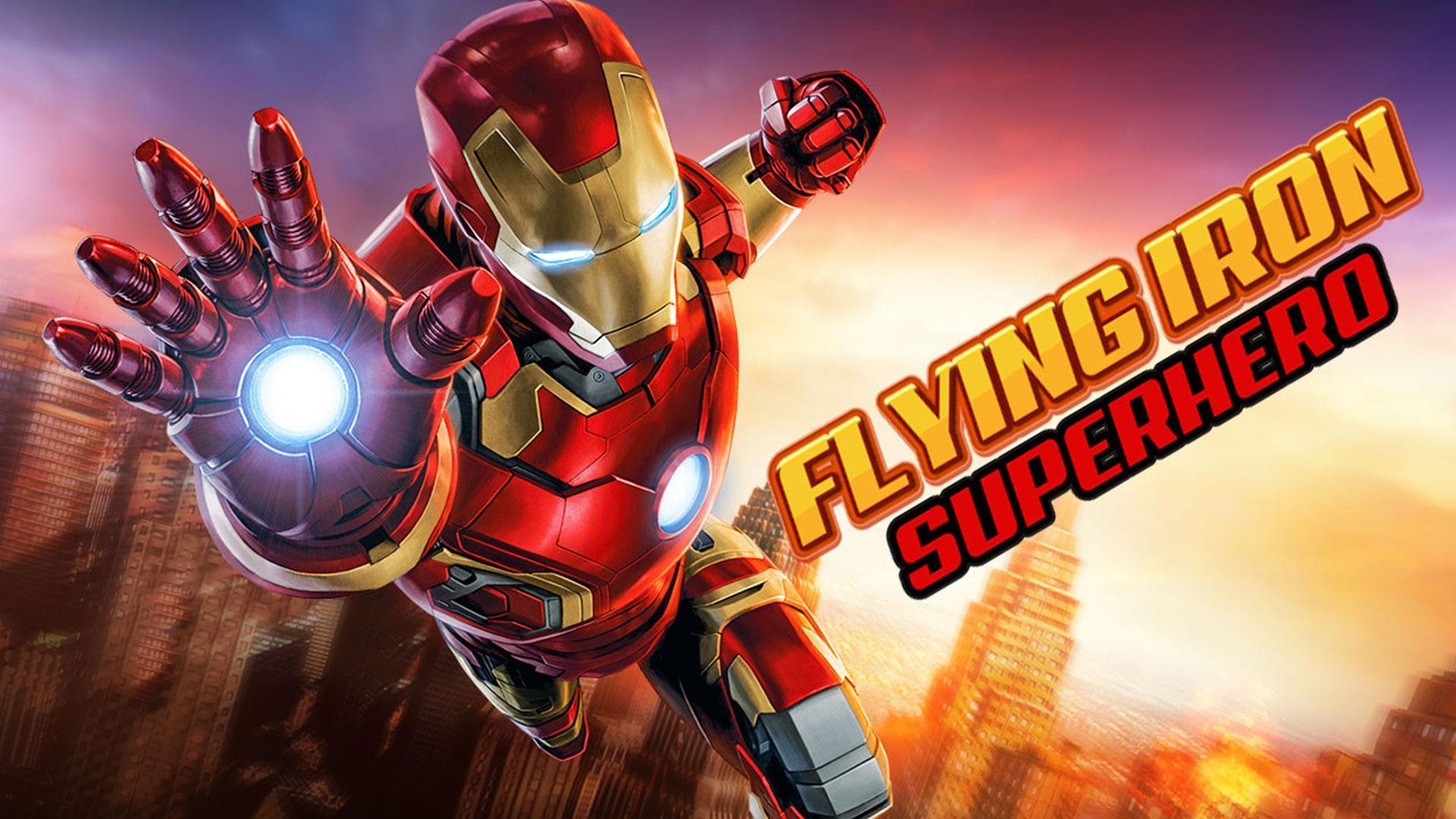 Flying Iron Superhero Flashlight Man Super Rescue For Android Apk Download - roblox how to fly in iron man simulator