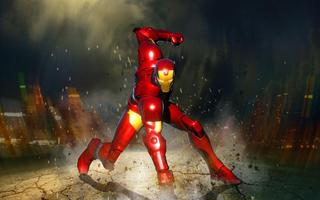 Flying Iron Superhero Flashlight Man Super Rescue Ekran Görüntüsü 3