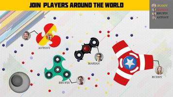 FIDGET SPINNER .IO - MULTIPLAYER الملصق