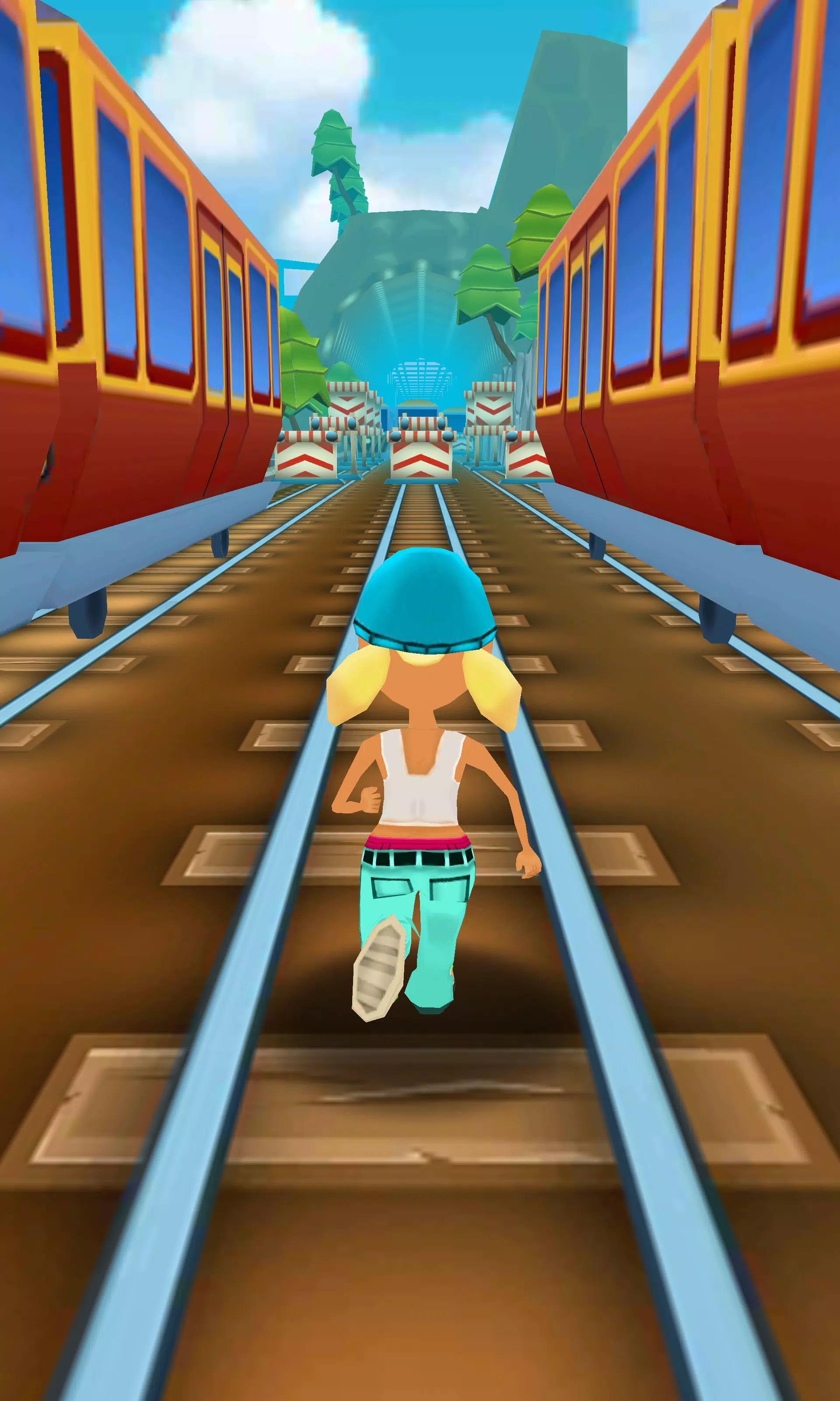 3D Boys Train Surfers Tap Running Dash by attapon boonsit