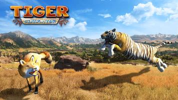 TIGER GAMES - HUNTING SAFARI Affiche