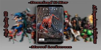 Marvel Superheroes Wallpapers Lock screen poster