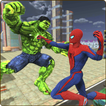 Monster Hero vs Flying Spider City Battle