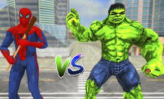 Monster Hero vs Flying Spider City Battle capture d'écran 2