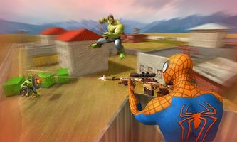 Ultimate Elite Spider Sniper Vs Monster Assassin captura de pantalla 2