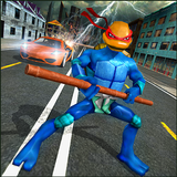 Strange Superhero Turtle Fight City War simgesi