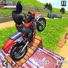 Superhero Bike Racing Mania : Extreme Stunts Rider icône