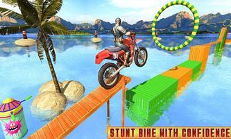 Superhero Bike Racing Mania : Extreme Stunts Rider screenshot 1