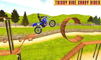 Superhero Bike Racing Mania : Extreme Stunts Rider capture d'écran 2