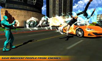 Grand Flash light Hero Battle : Super Warrior captura de pantalla 1
