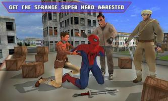 Super Hero VS Gangster City Battle captura de pantalla 1