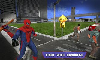 Super Hero VS Gangster City Battle captura de pantalla 3