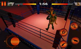 Superhero's Fighting Arena : Grand Ring Wrestling captura de pantalla 1