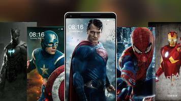 Superheroes Wallpapers Affiche