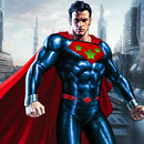 Flying Superhero Man Fighting City Rescue Mission APK