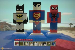 Superhero Mod For Minecraft PE постер
