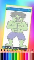 How to Draw Hulk Easy Step Affiche