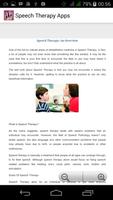 Speech Therapy Apps ภาพหน้าจอ 3