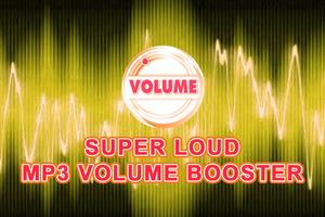 Super Loud mp3 volume booster पोस्टर