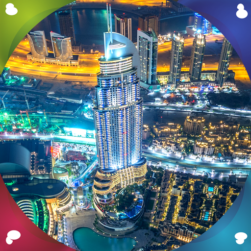 Dubai Night Live Wallpapers