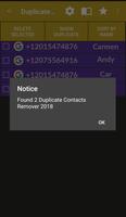 Duplicate Contacts Remover 2018 captura de pantalla 2