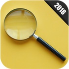 Magnifying Glass Flashlight 2018 icône